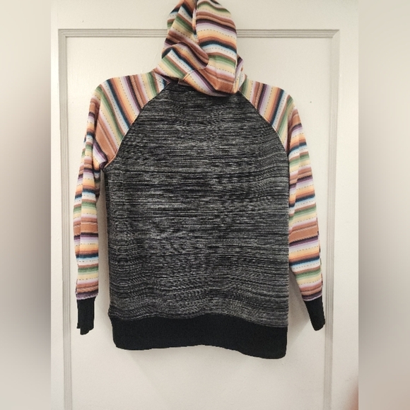 Hooey Striped Kids Hoodie NWOT size L - Picture 5 of 9